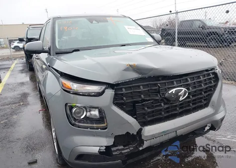 2022 Hyundai Venue Se z USA, uszkodzony, nr VIN KMHRB8A34NU154151